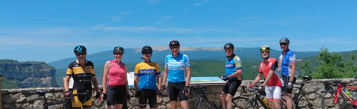 Wheelers' trip to Mont Ventoux